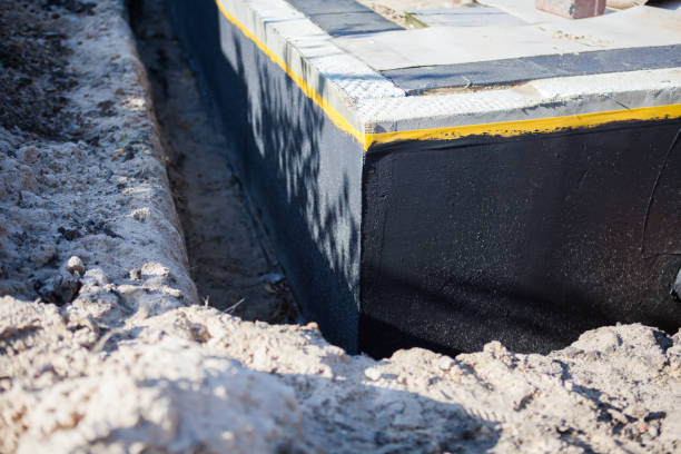 Residential Foundation Crack Repair installation at a Carmel, IN home by SJ Waterproofing Pros